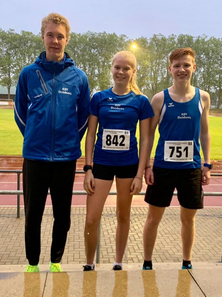 Das Team an Tag 2 v.l. Erik, Becky und Marcel